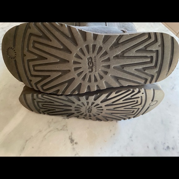 Ugg Bailey Side-Button Boot, Grey Tall - Picture 4 of 7